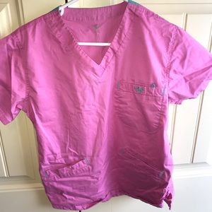 Pink Scrub Set